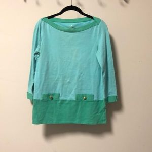 Kaye spade boatneck tunic